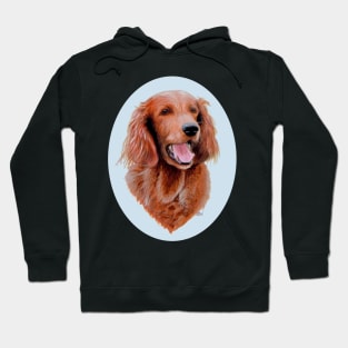 Irish Setter Painting Hoodie